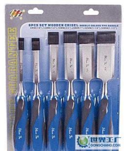 神發(fā)工具六件套塑柄木工鑿66017 五金沖壓件的精良之作